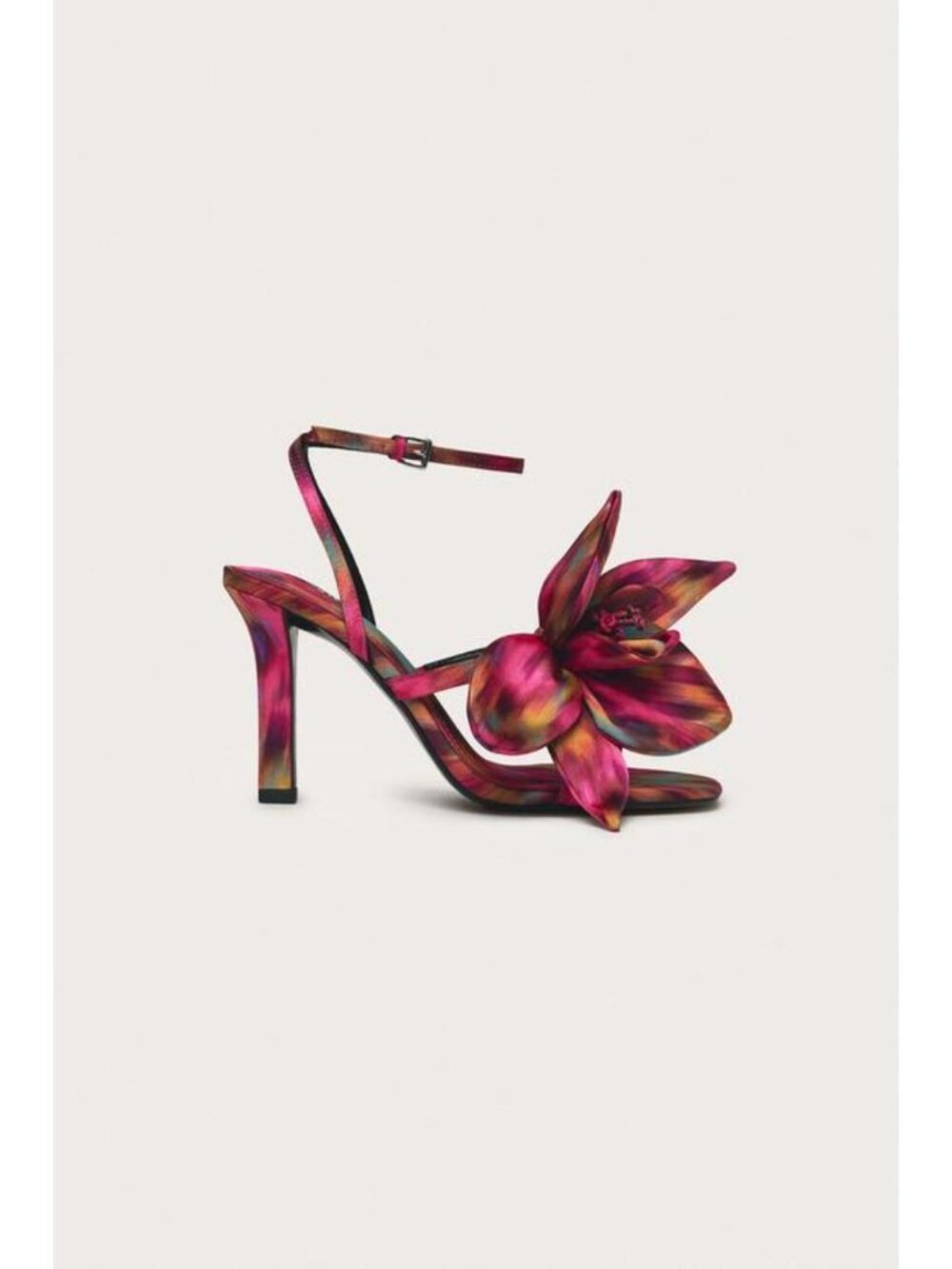 ZARA LIMITED EDITION FLORAL HEELED SANDALS 4304/710/060